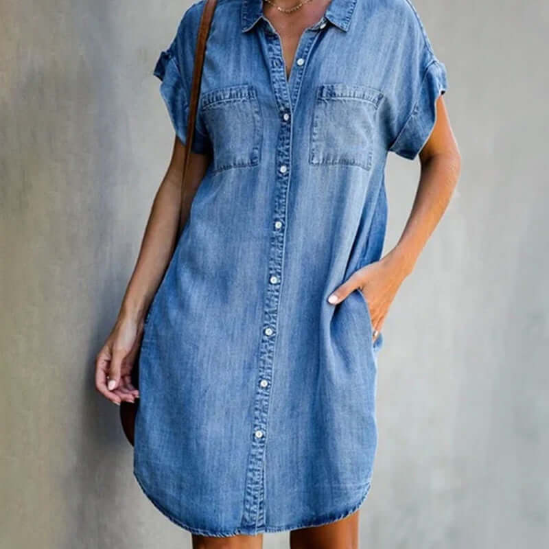 Unni | Enkel og elegant denimkjole