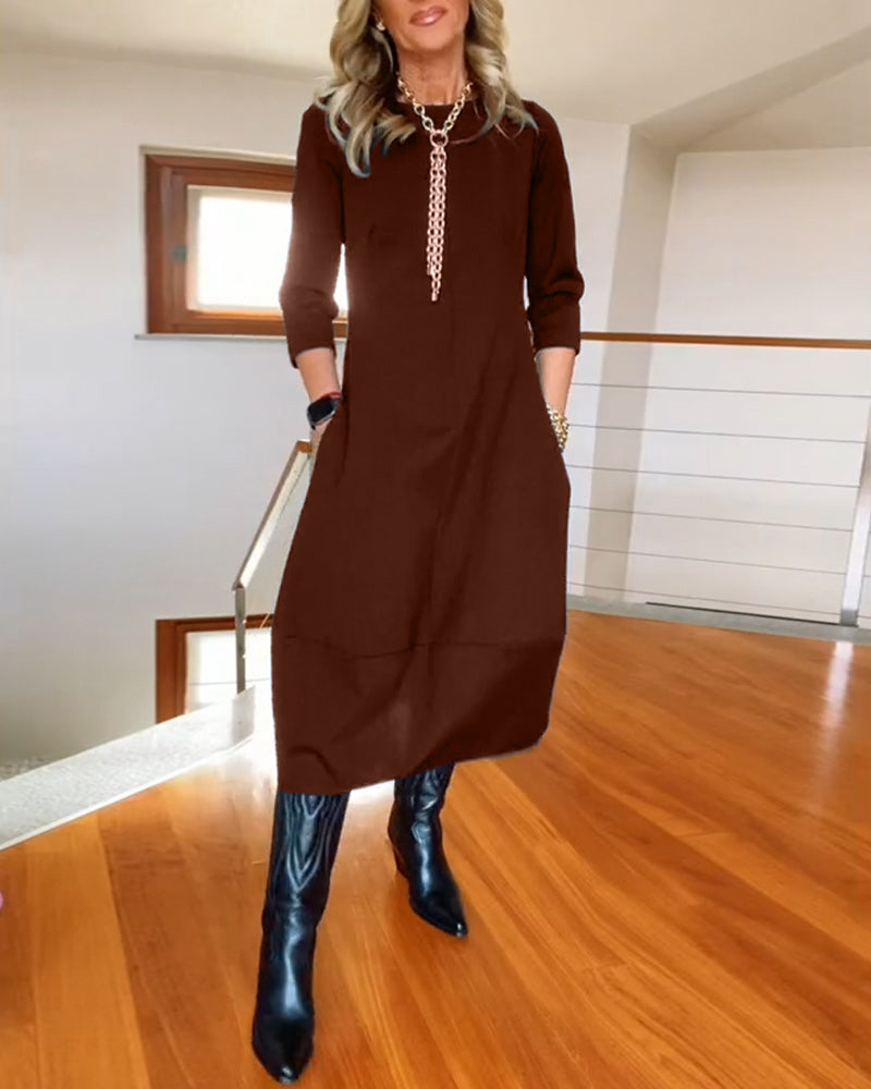 Astrid | Elegant og Komfortabel Kjole