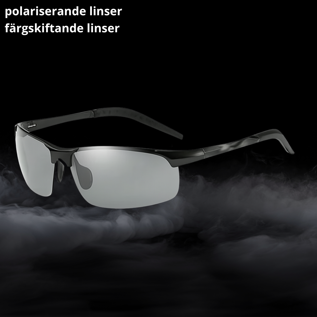 Patina™ Strato – Fotokromatiska körglasögon med polariserade linser (1+1 gratis)