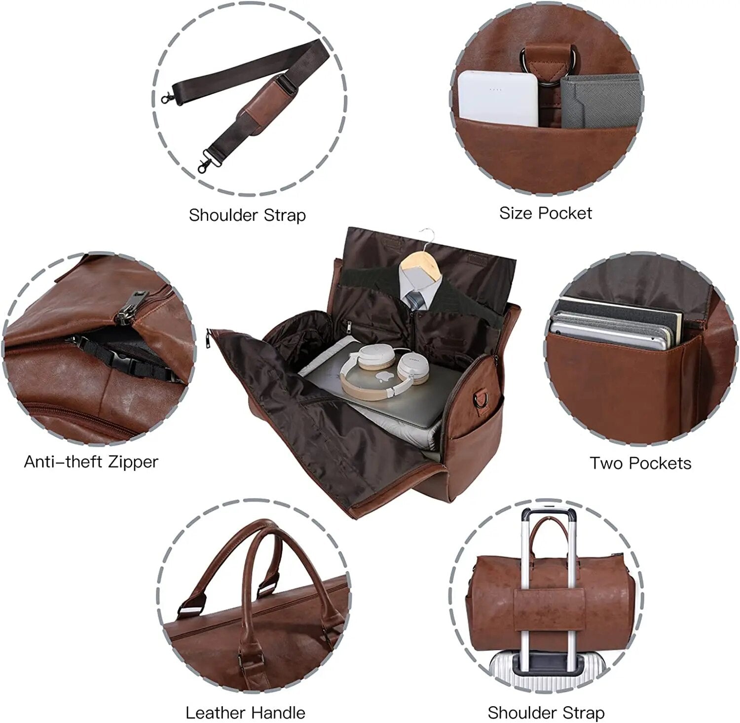 Lillfrid | Klassisk weekendbag med vintage-preg