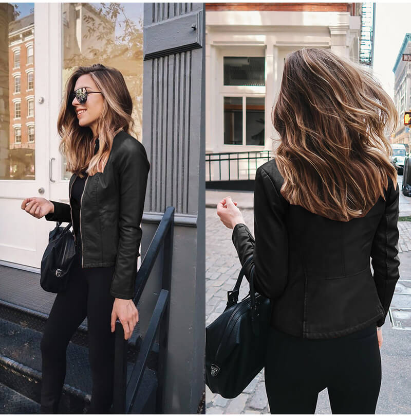 Svanhild | Elegant skinnjakke med minimalistisk snitt