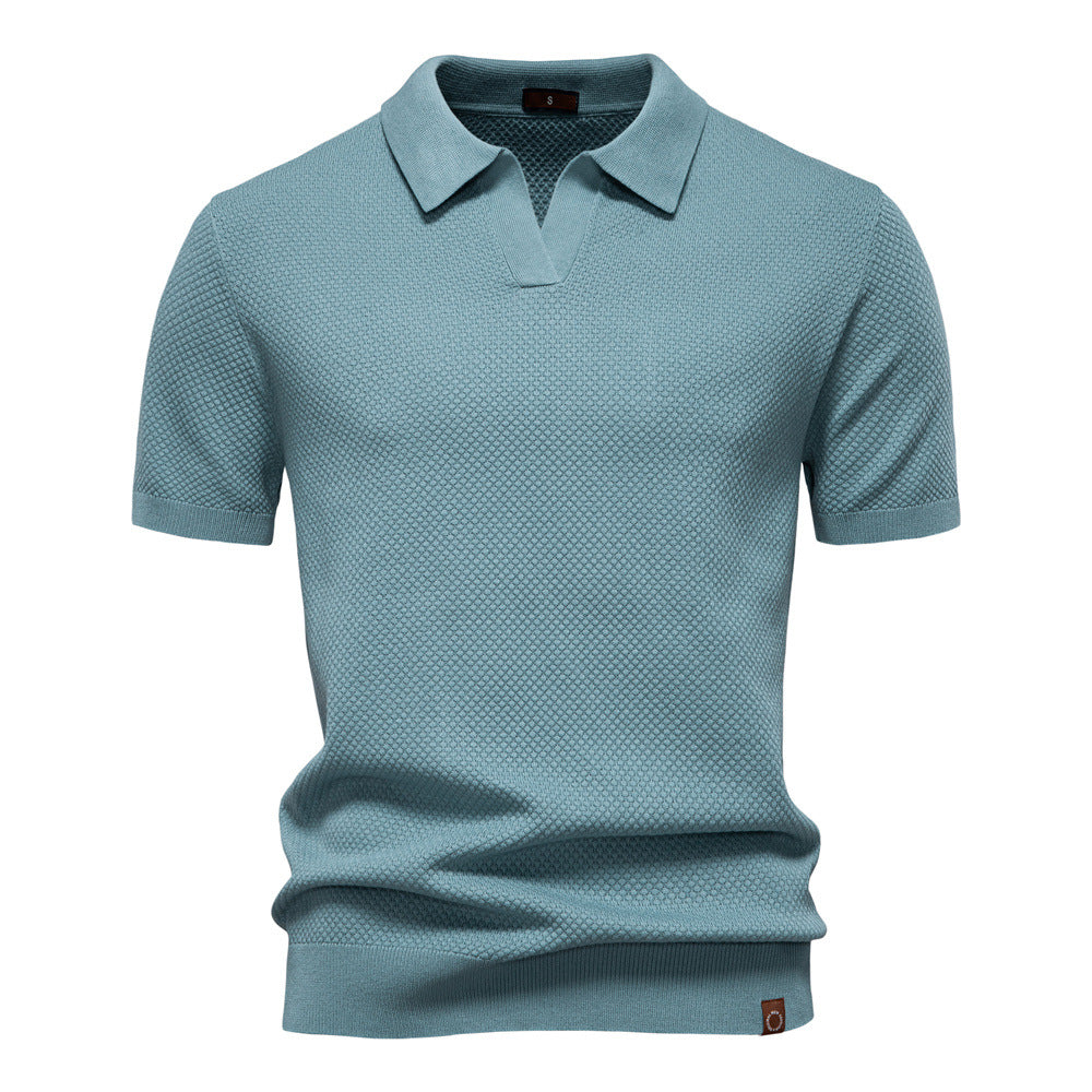Henrik – Struktureret poloshirt