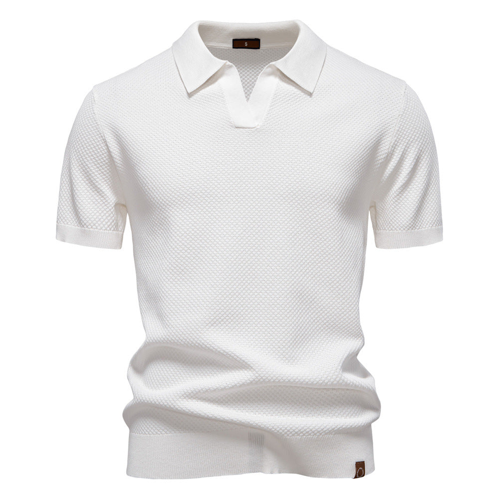 Henrik – Struktureret poloshirt