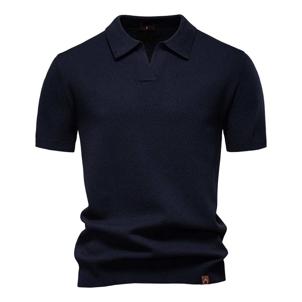Henrik – Struktureret poloshirt