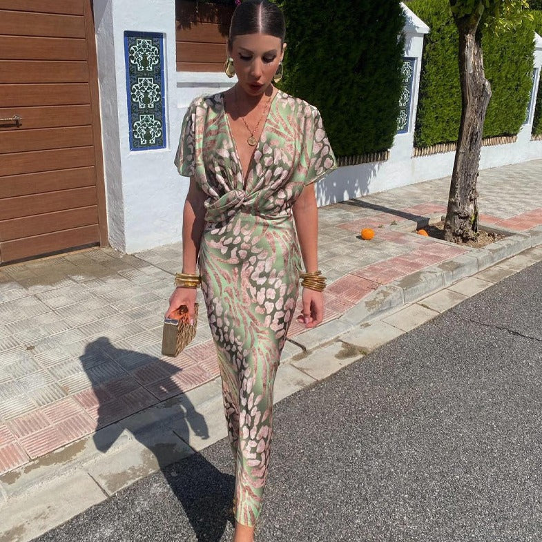 AMIREYA – MOONSATIN SILK-FEEL KJOLE
