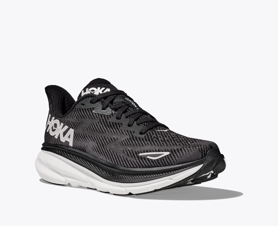 Clifton 9 Sneakers Svart