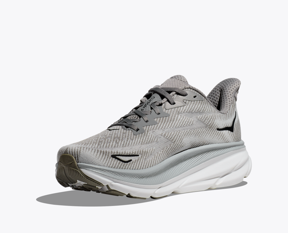 Clifton 9 Sneakers Grå
