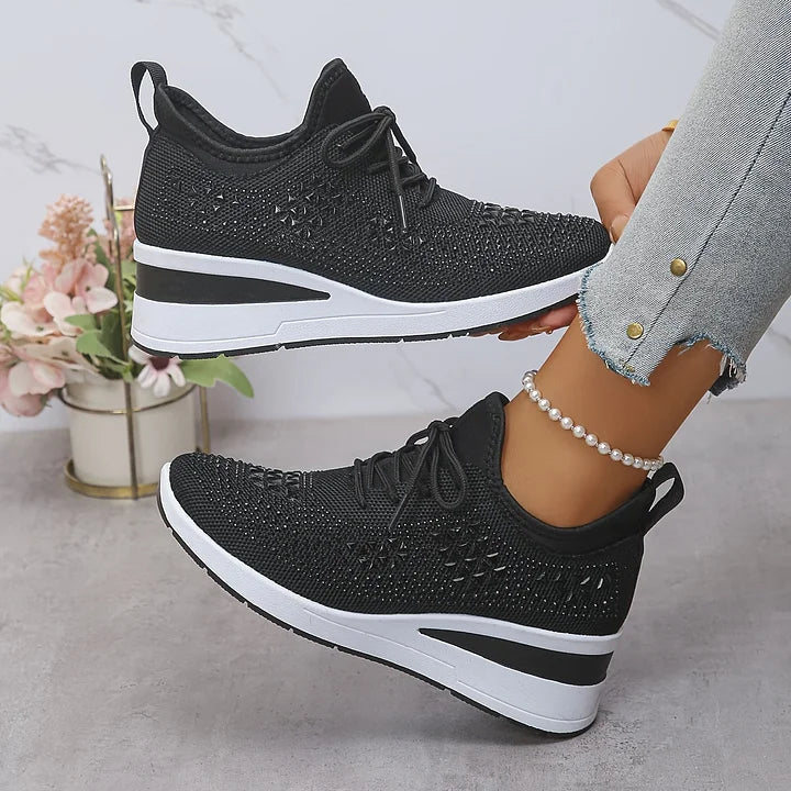 Solveig™ | Glitrende og komfortable sneakers