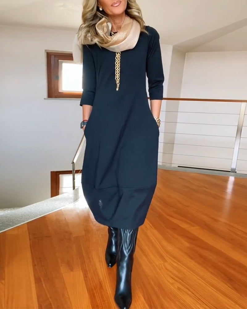 Astrid | Elegant og Komfortabel Kjole