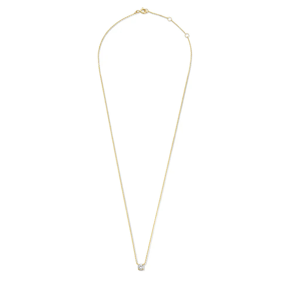 Cléa Moissanitt Halskjede | 14k Gull