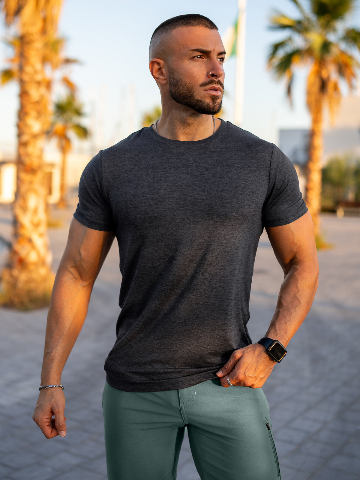 Softest Performance Stretch Tee Kortermet